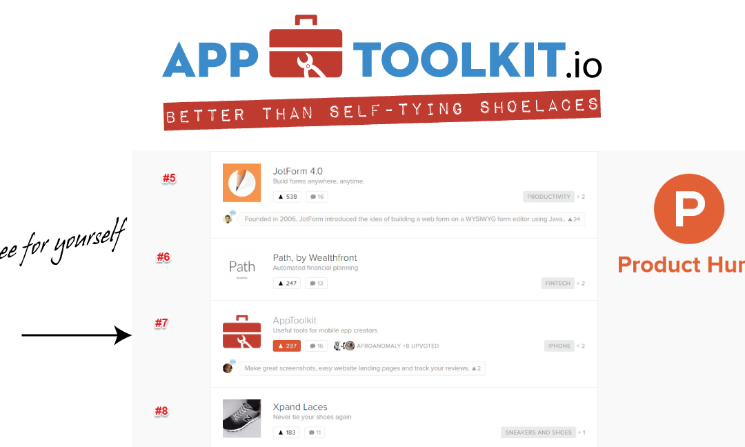 AppToolkit.io is better than self-tying shoes